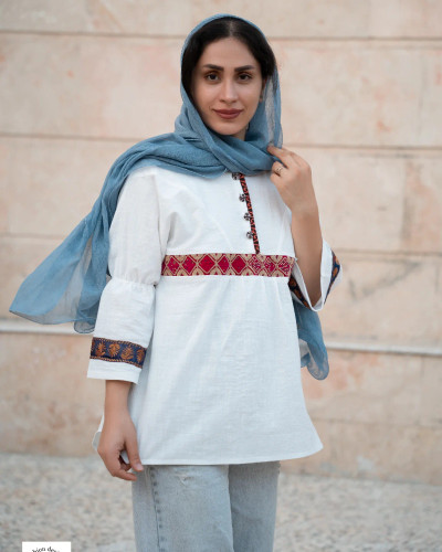 شومیز مانتویی عروسکی